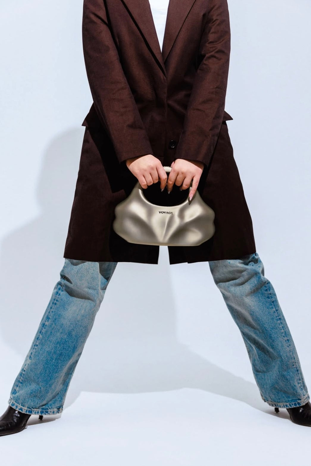 VOYAGE 3D Printed bag · Savoré ·
Champagne VOYAGE