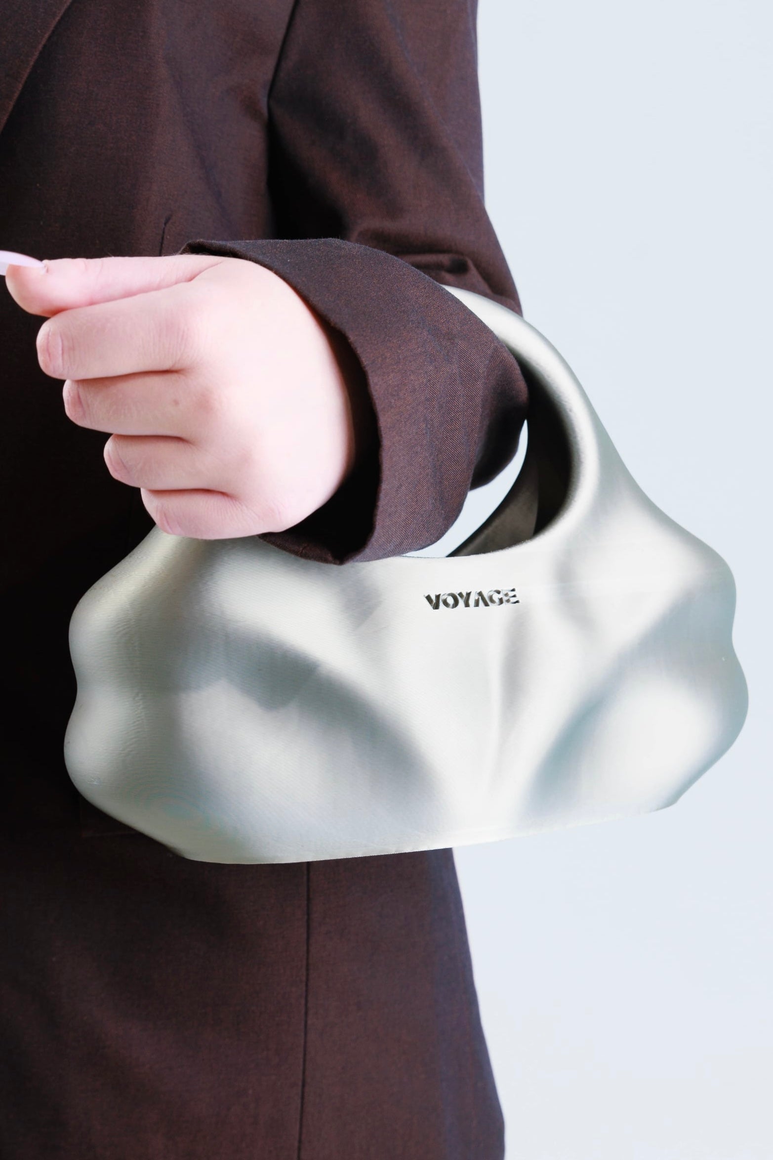 VOYAGE 3D Printed bag · Savoré ·
Champagne VOYAGE